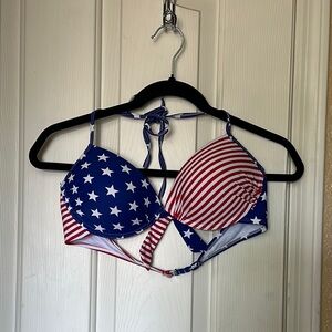 BONGO Patriotic Stars and Stripes Bikini